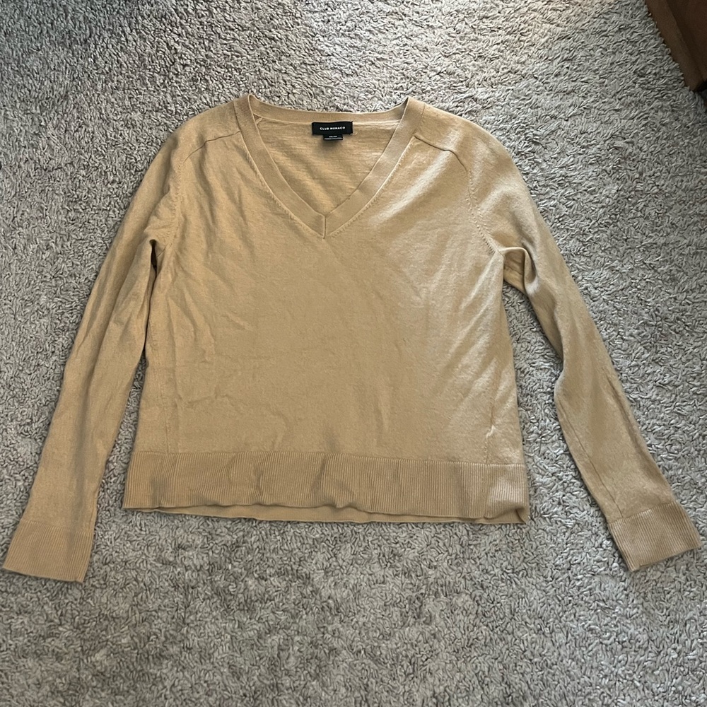 Club Monaco Tan sweater